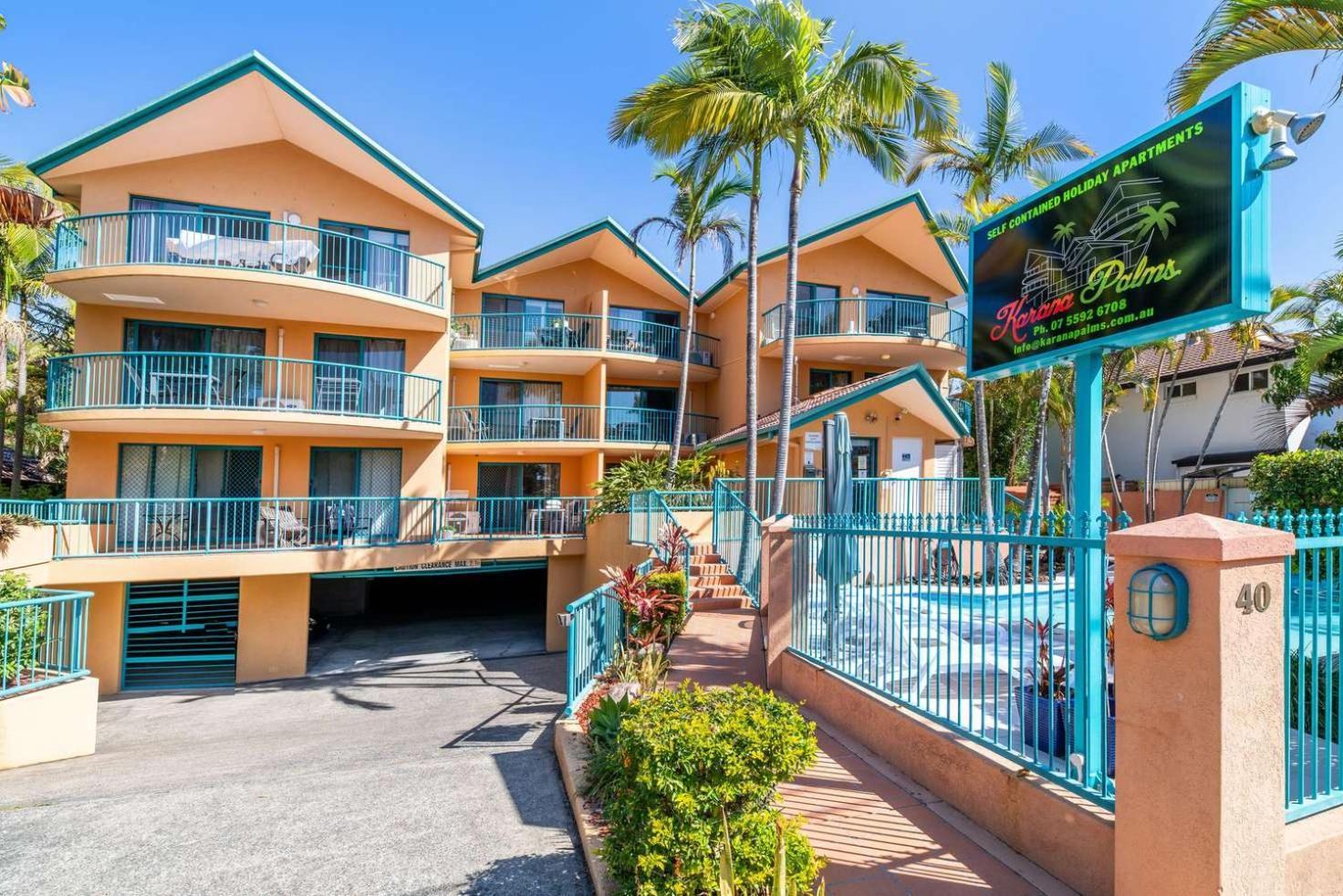 Karana Palms Resort Gold Coast Eksteriør billede